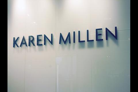 Karen Millen, Galeries Lafayette, Paris